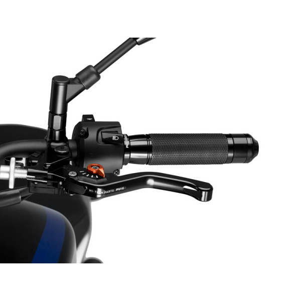 Puig Short V3 Clutch (Black Lever With Blue Selector) Orange